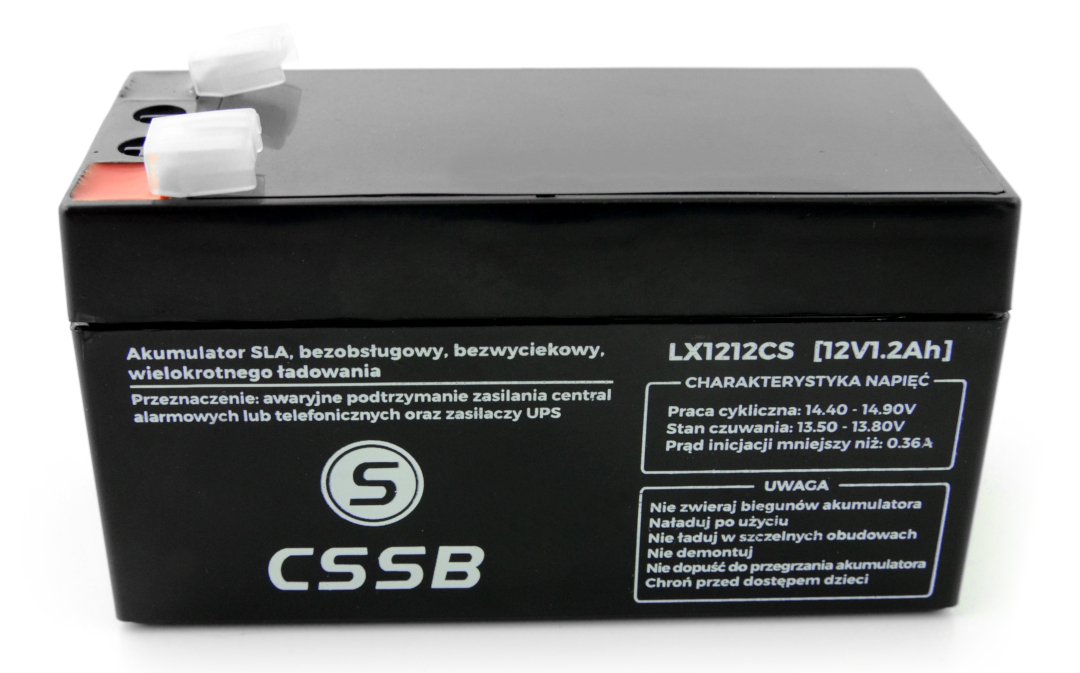 Gelová baterie 12 V 1,2 Ah CSSB