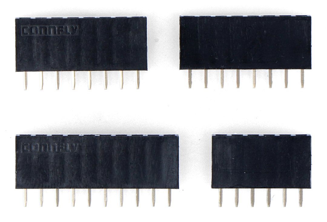 Sada samičích konektorů pro Arduino