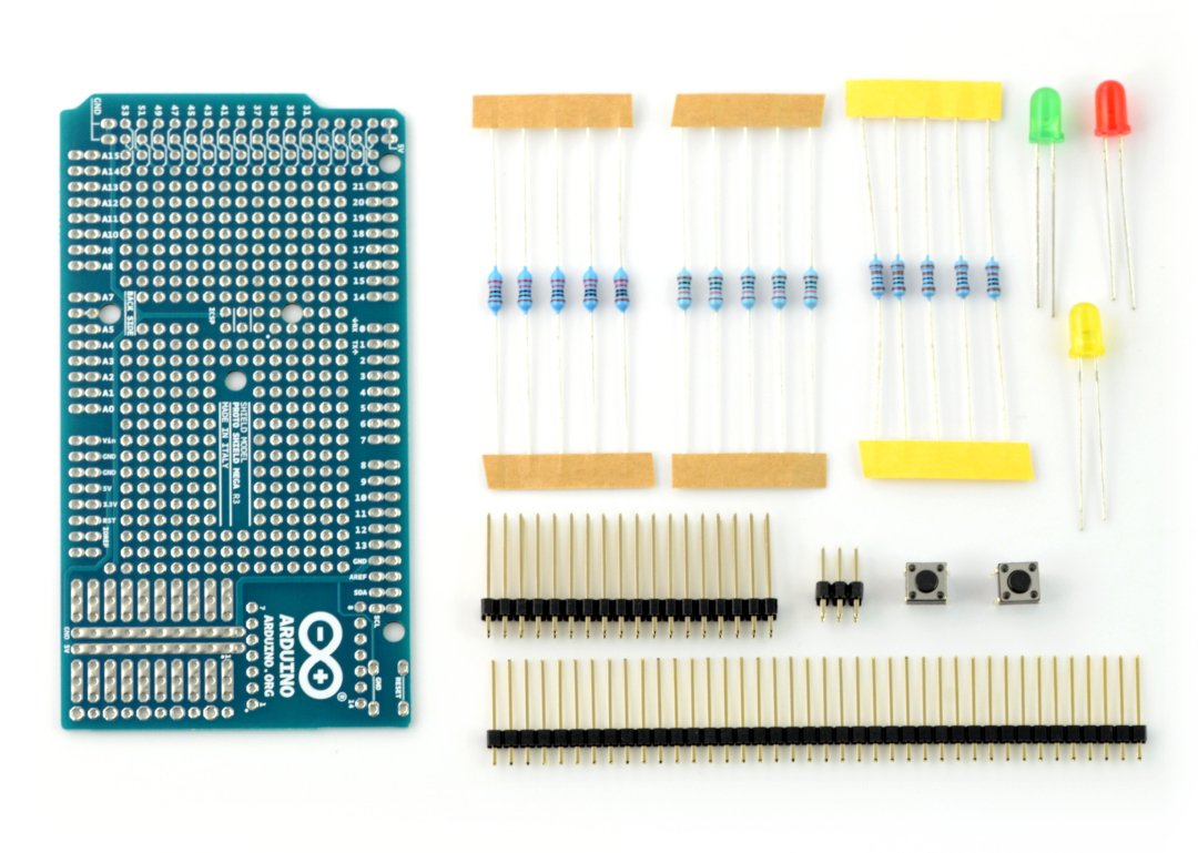 Mega Proto Shield Rev3 Kit - A000081 - zestaw prototypowy dla Arduino