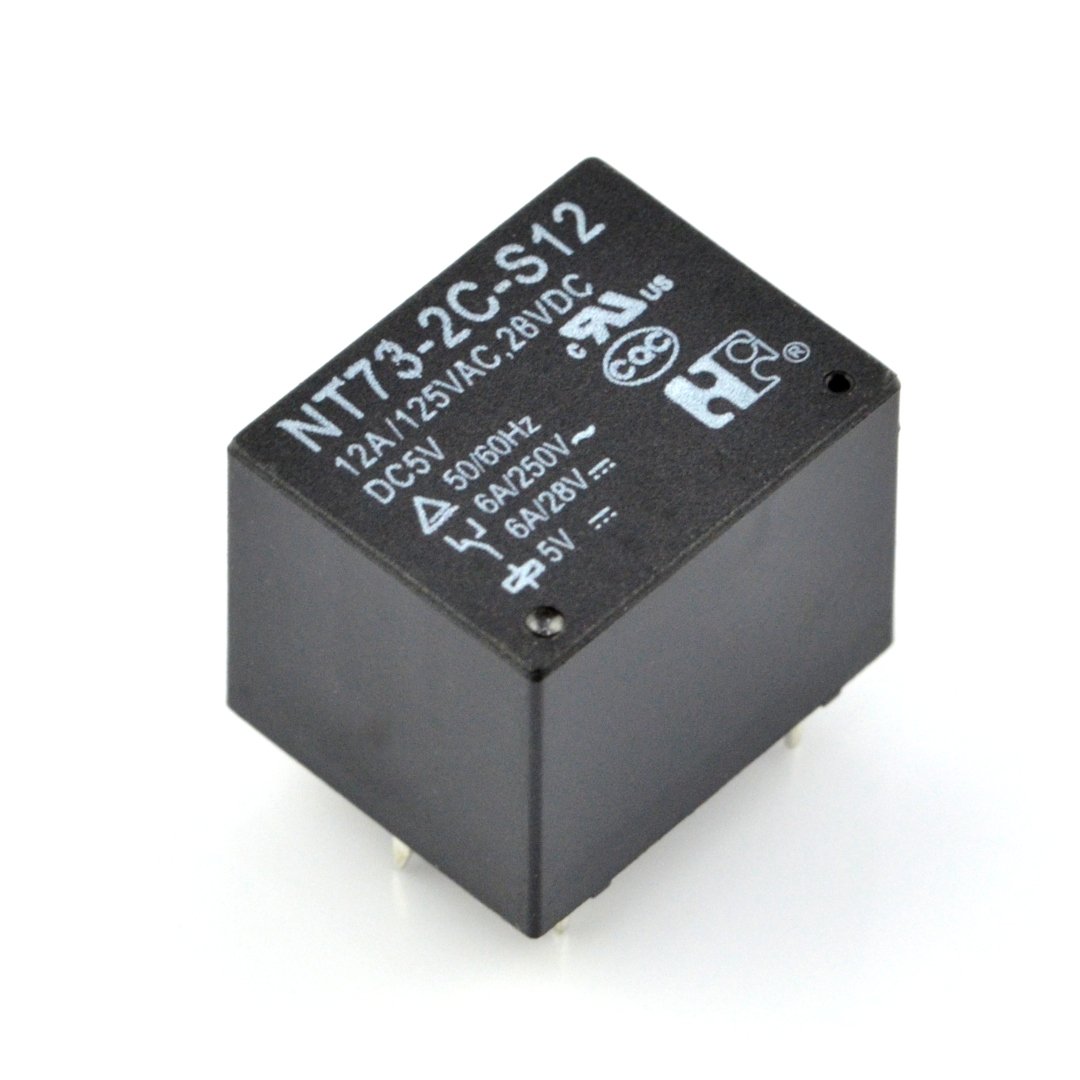 Relé NT32-2C-S12 - cívka 5 V.