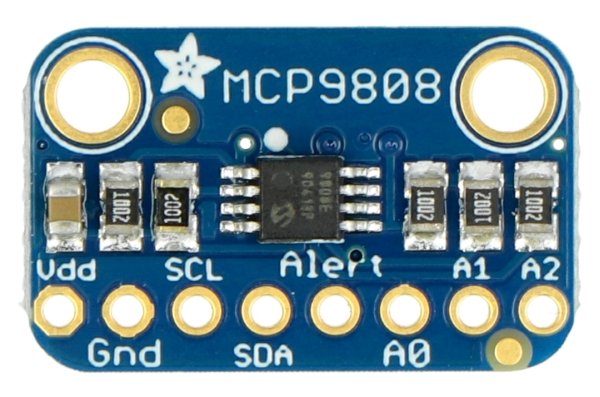 Adafruit MCP9808 - vysoce přesný snímač teploty I2C