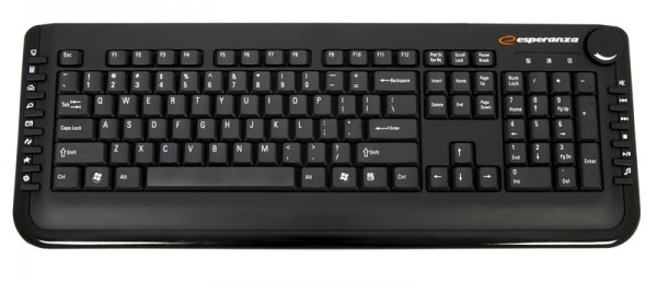 Multimediální klávesnice Dallas Esperanza EK-111 USB