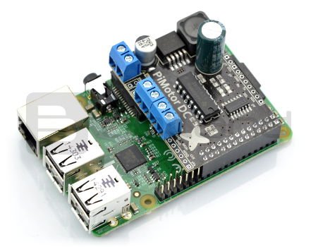 PiMotor - dvoukanálový ovladač motoru pro Raspberry Pi