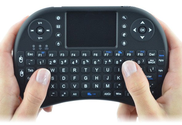 Bezdrátová klávesnice + touchpad Mini Key