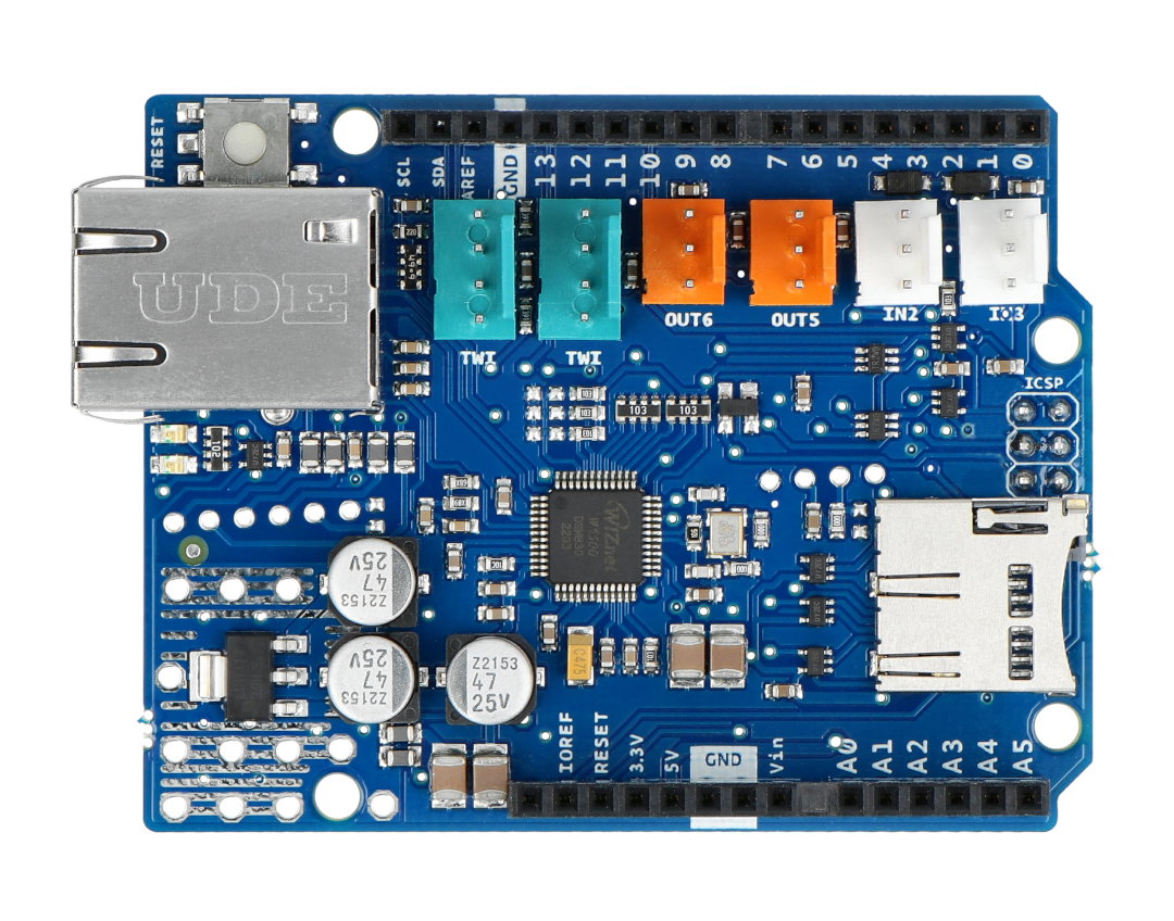 Arduino Ethernet Shield 2 - další funkce