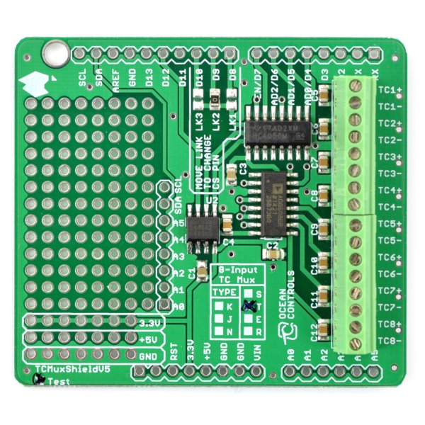 Termočlánek KTA-259 Shield pro Arduino