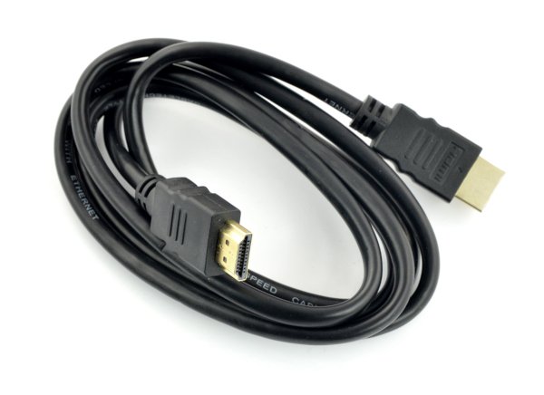 Kabel HDMI 1.4 černý 1080p 1,5 m
