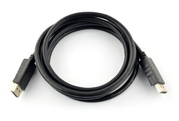 Kabel DisplayPort DP - dlouhý 1,8 m