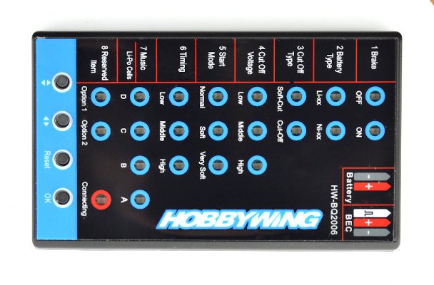 Programovací karta pro ovladače HW-BQ2006 - HobbyWing