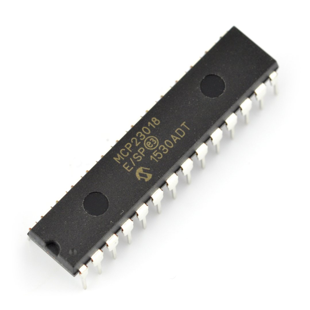 MCP23018-E / SP- 16kanálový expandér pinů I2C