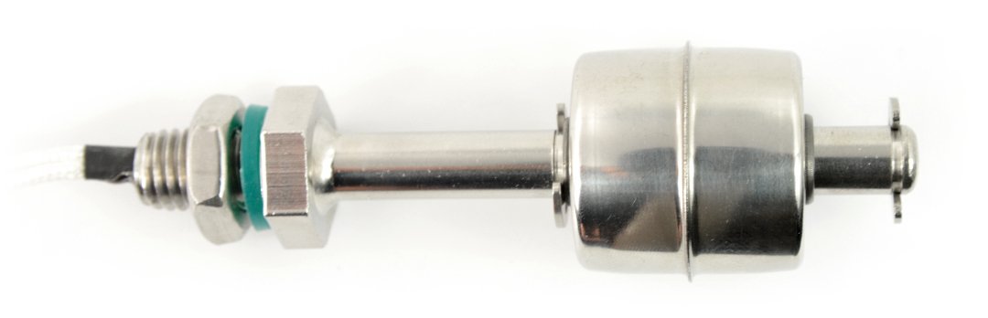 Plovákový senzor hladiny kapaliny - jazýčkový spínač 10W - 92mm