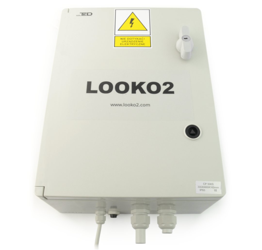 LookO2V3 GSM - externí měřicí stanice - smogový senzor, senzor čistoty vzduchu PM1 / PM2,5 / PM10