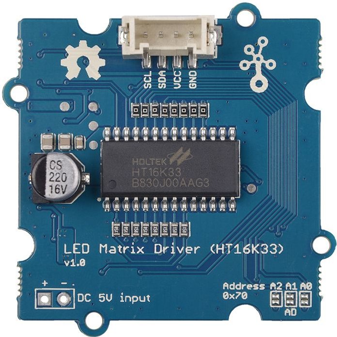 Grove - LED maticový ovladač
