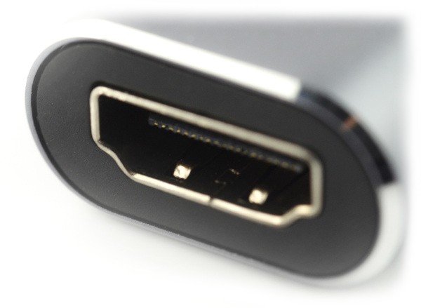 Adaptér rozbočovače USB typu C, HDMI. USB 3.0 a 2.0