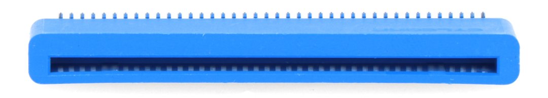 40kolíková úhlová zásuvka pro BBC micro: bit - modrá