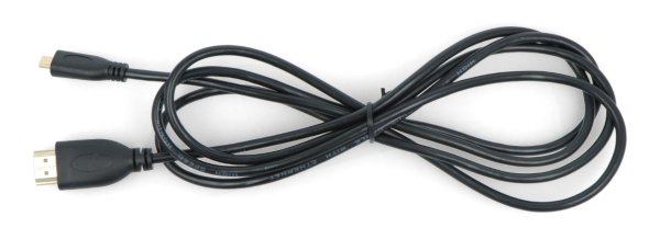 Lanberg HDMI - kabel HDMI micro V1.4 černý - 1,8 m