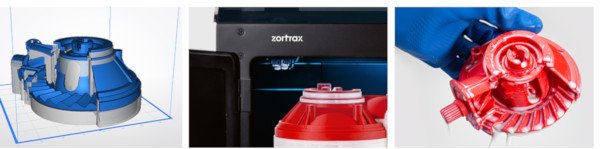 3D modely z tiskárny Zortrax M300 Dual