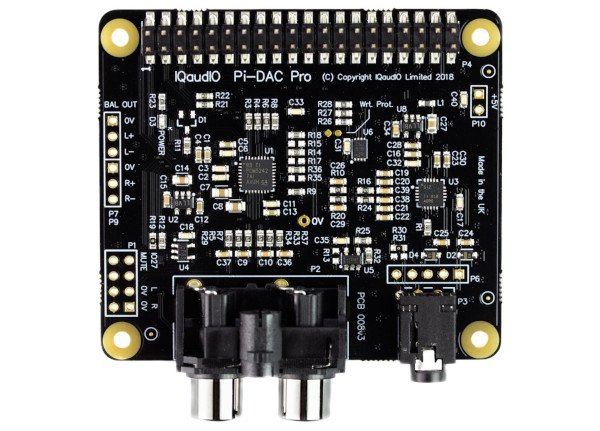 Pi-Dac Pro - zvuková karta pro Raspberry Pi 4B / 3B + / 3B / 3/2 / B + / A +