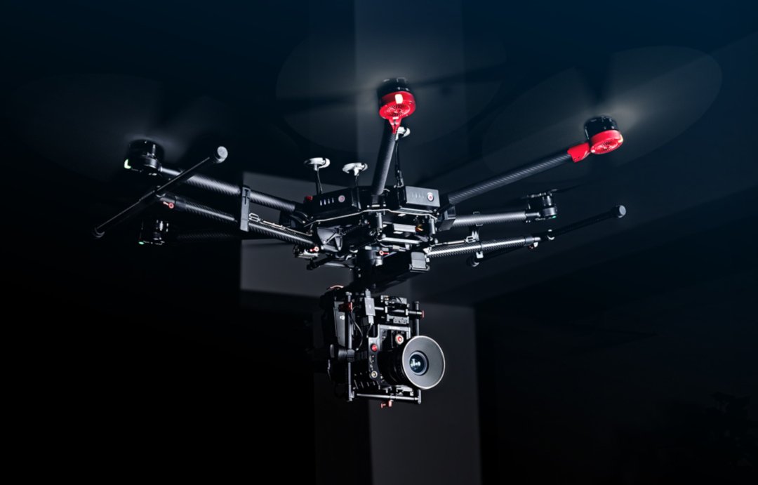 Profesionální výkon dronu DJI Matrice 600 Pro