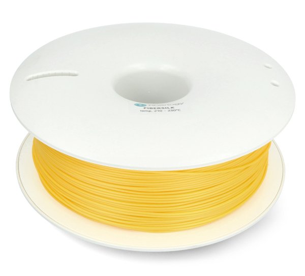 Fiberlogy FiberSilk Filament 1,75 mm 0,85 kg - žlutá