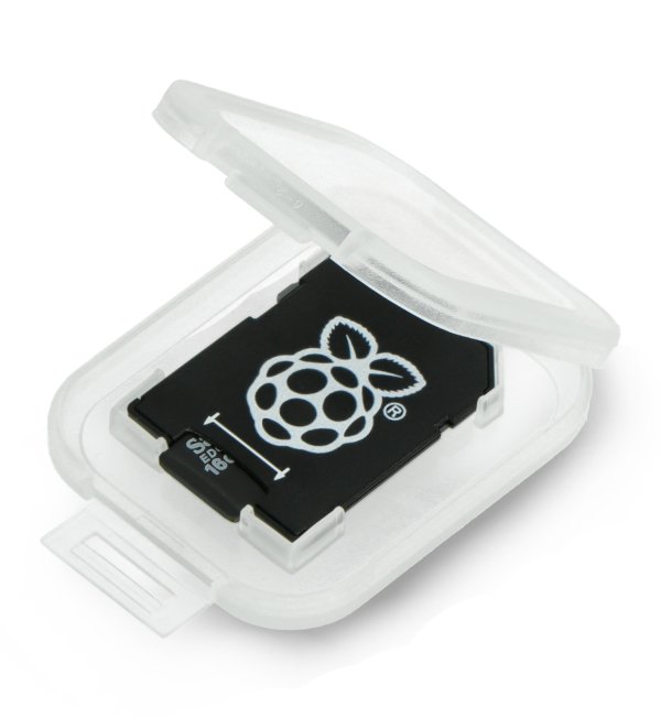 16 GB paměťová karta microSD se systémem Raspbian
