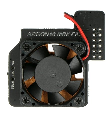 Argon Mini Fan pro Raspberry Pi 4B s vypínačem a chladičem