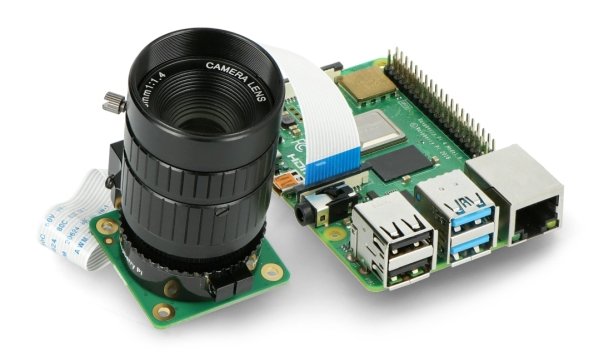 Předmětem prodeje je teleobjektiv. Minipočítač a modul kamery je třeba zakoupit samostatně.