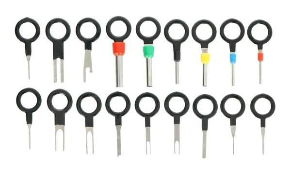 Odstraňovače klíčů na čepy - 18 prvků