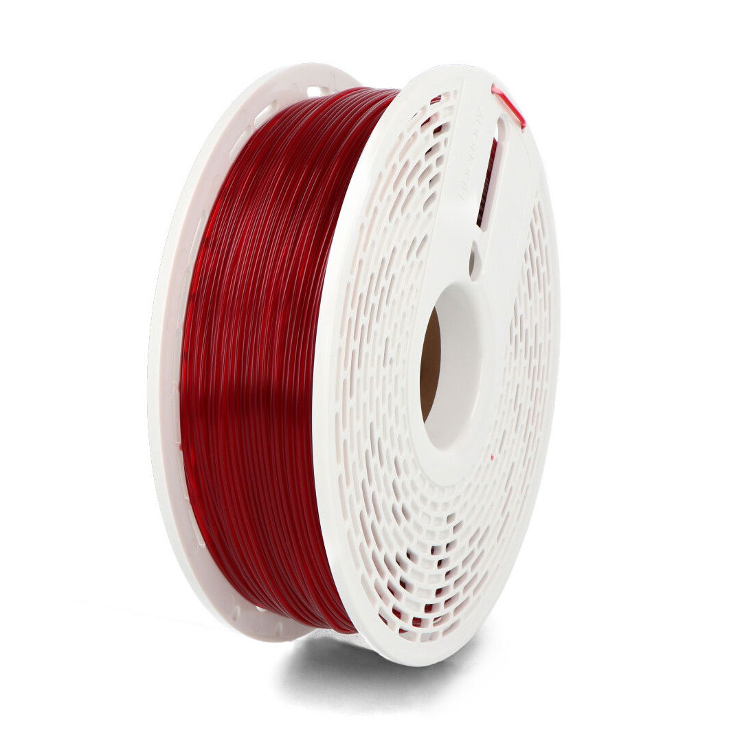 Fiberlogy Easy ABS Filament 1,75 mm 0,75 kg - vínová transparentní