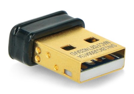 Bluetooth 5.0 BLE USB modul vyrobený společností ASUS.