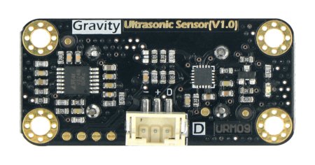 Gravitace - ultrazvukový senzor vzdálenosti TRIG URM09 - DFRobot SEN0388