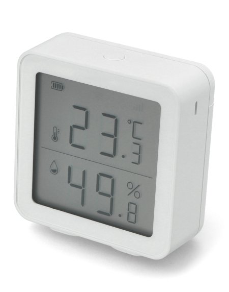 WiFi snímač teploty a vlhkosti Tuya s LCD displejem - MIR-TE200-WF