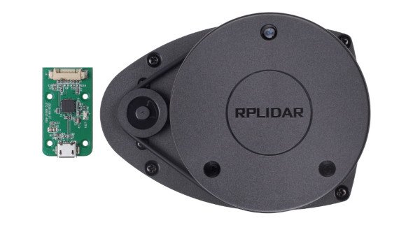 RPLiDAR A1M8-R6 s adaptérem microUSB