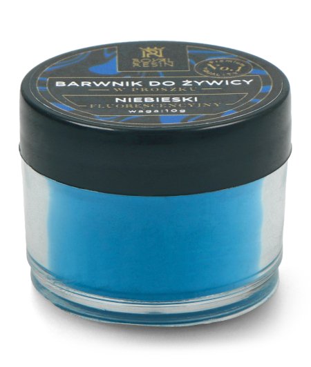Epoxidové barvivo Royal Resin - fluorescenční prášek - 10 g - modrý