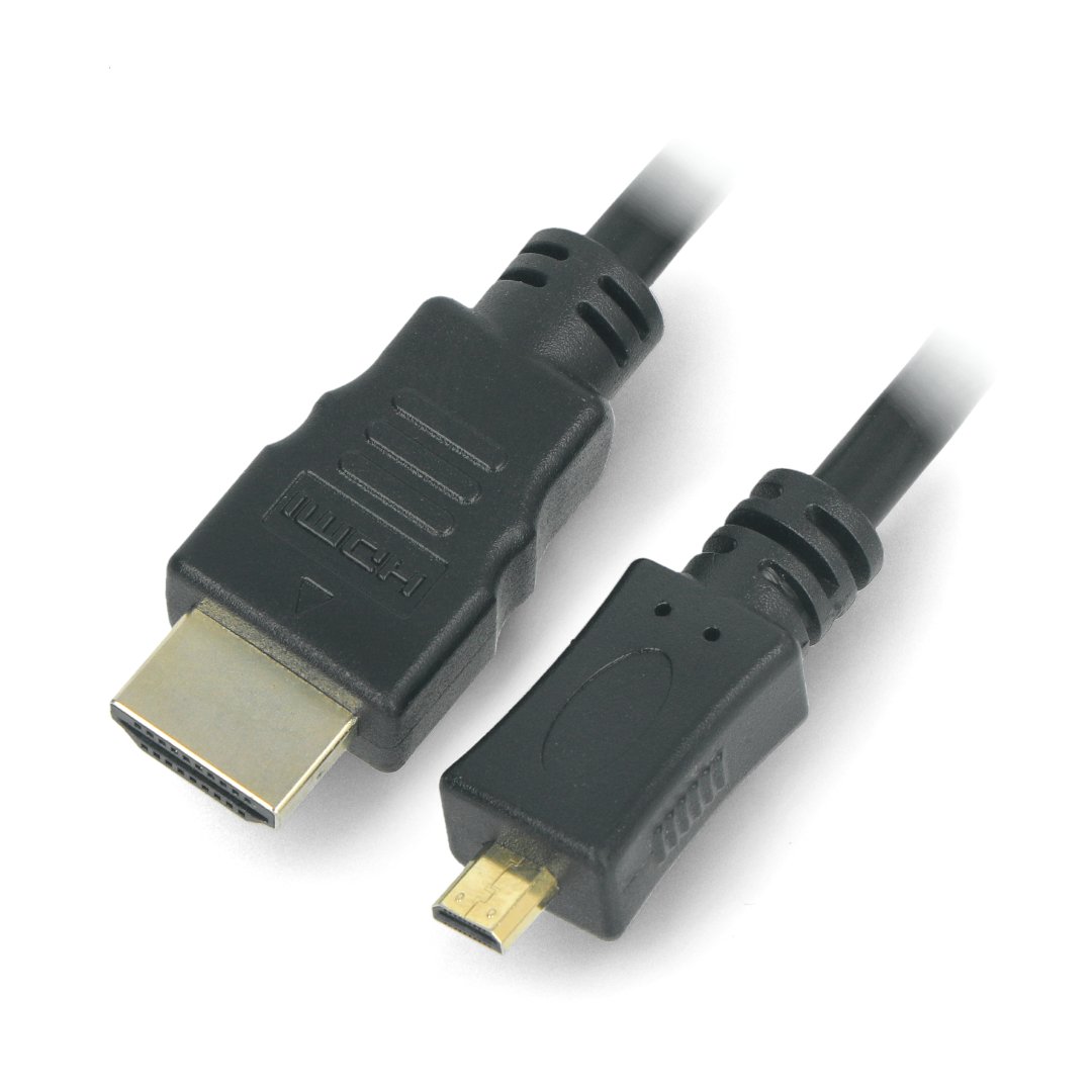 Goobay microHDMI - kabel HDMI 2.0 - 3 m.