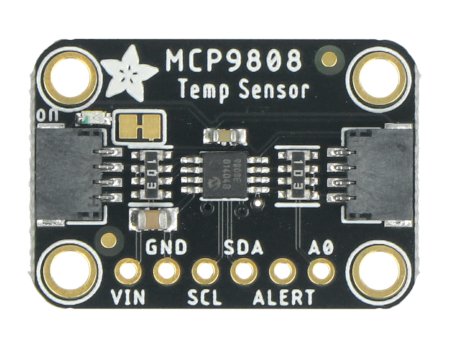 Digitální teplotní senzor od společnosti Adafruit je vybaven čipem MCP9808.