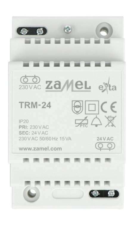 Transformátor TRM-24 vyráběný firmou Zamel.