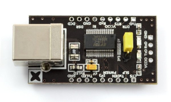 Převodník USB-UART FTDI 3,3 / 5V pro kabel USB