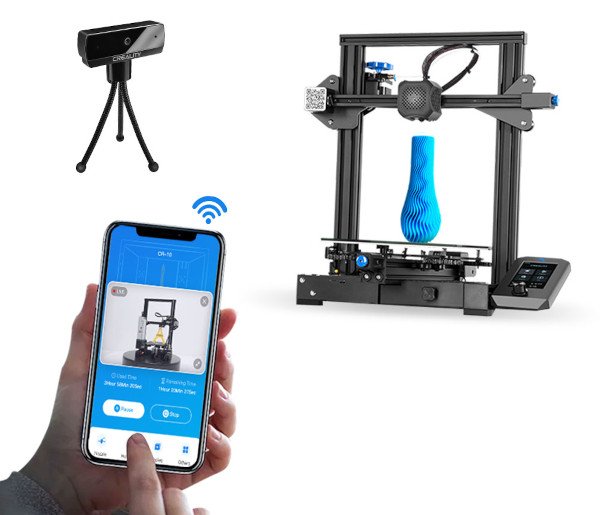 Dálkové ovládání 3D tiskárny pomocí Creality Smart Kit 2.0