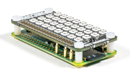 Pogo-a-go-go Bezpájecí GPIO Pogo Pins - pogo piny a montážní příslušenství pro HAT a Raspberry Pi Zero / Zero W - PiMoroni PIM330.