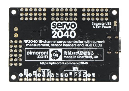 Servo 2040 - 18kanálový servo ovladač.