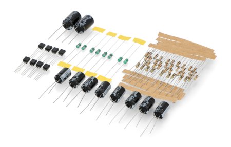 Mini sada pasivních elektronických součástek - 66 prvků