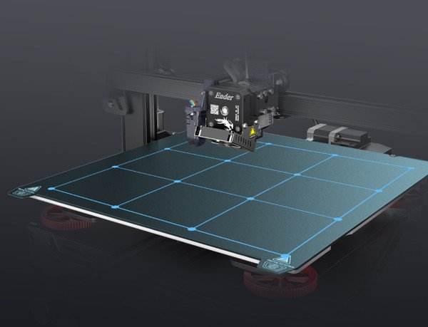 Senzor CR-Touch automatizuje proces vyrovnávání stavební desky