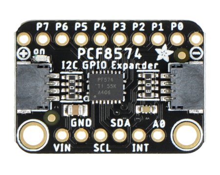 PCF8574 - expandér GPIO pinů - I2C - STEMMA QT / Qwiic - Adafruit 5545