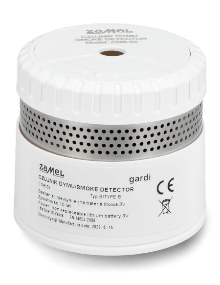 Detektor kouře s vestavěnou baterií - Zamel CDB-02