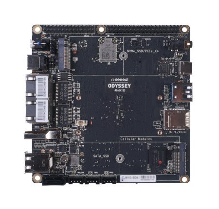 Deska Odyssey má integrovaný koprocesor Arduino ATSAMD21.