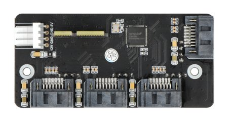 4kanálový PCIe – expandér SATA 3.0 od společnosti Waveshare.