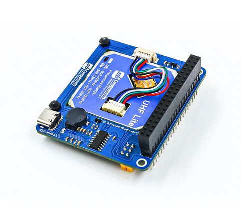 UHF RFID Lite HAT - UHF RFID čtecí modul s funkcí čtení a zápisu pro Raspberry Pi - SB Components 26081