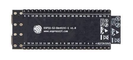 ESP32-S2-DevKitC-1 - WiFi - vývojová deska se systémem ESP32-S2-SOLO