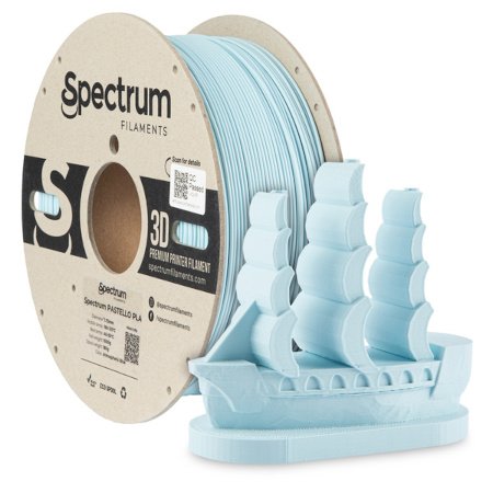 Vlákno Spectrum Pastello PLA 1,75 mm 1 kg - Atmospheric Blue